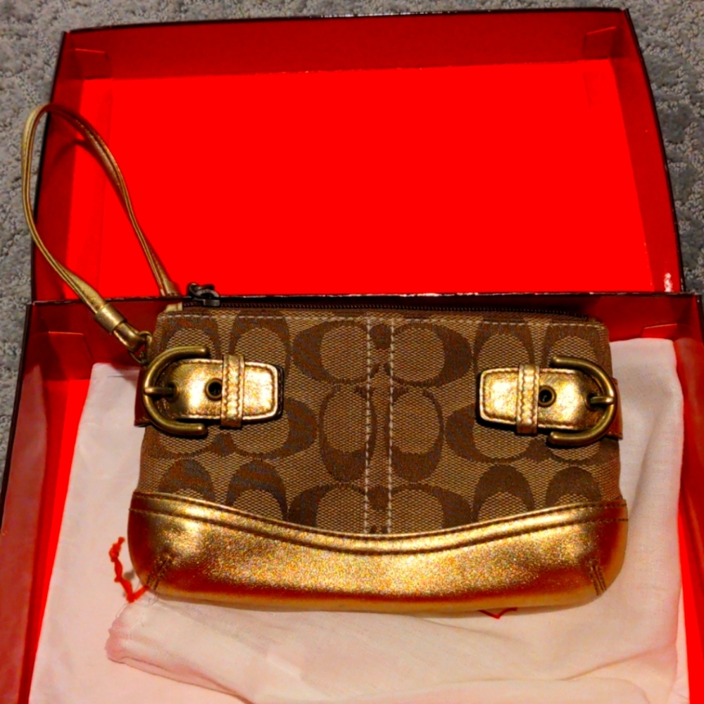 Coach wristlet